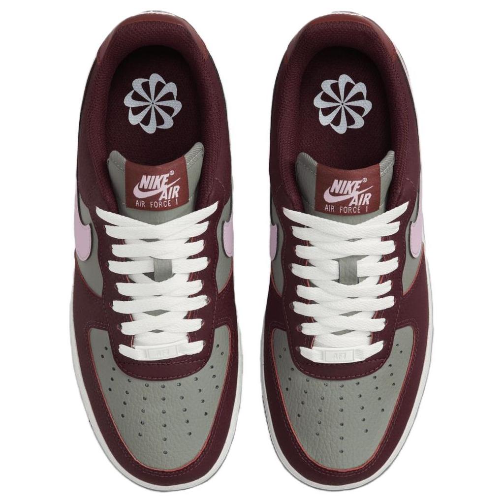 Nike Air Force 1 Low 07 Next Nature Burgundy Crush (Womens) Women Sneakers Pink-Foam Dark-Stucco HQ4047-600