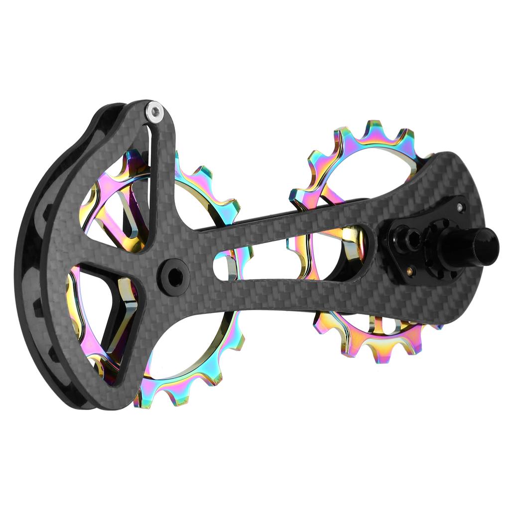 16T велосипедный керамический подшипник жокей-шкив набор колес из углеродного волокна с ЧПУ задние переключатели направляющие