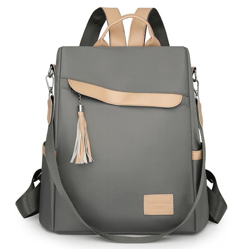 Multifunctional anti-theft backpack Large capacity urban simple commuter backpack Women's versatile casual shoulder bag