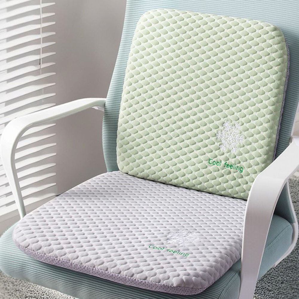 Memory Foam Chair Seat Cushion for Long Sitting Lumbar Support Pain Relief