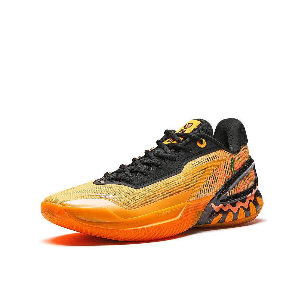 Anta A-Shock Pro Хэллоуин 3 Баскетбольные кроссовки Мужские кроссовки Черный Оранжевый 912611110SF-2
