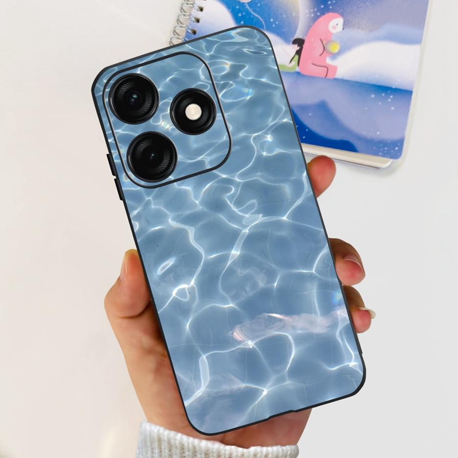 Чехол для Tecno Spark 20C BG7n BG7 Стильный окрашенный чехол Мягкий ТПУ Матовый чехол для телефона Для Tecno Spark 20 Pro Plus Spark20 20C Бампер