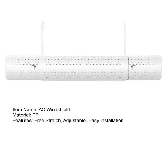 Регулируемый угол наклона дефлектора кондиционера ветрозащитная перегородка 3-в-1 направление вентиляции окон переменного тока помогает охлаждать/обогревать заменять детали