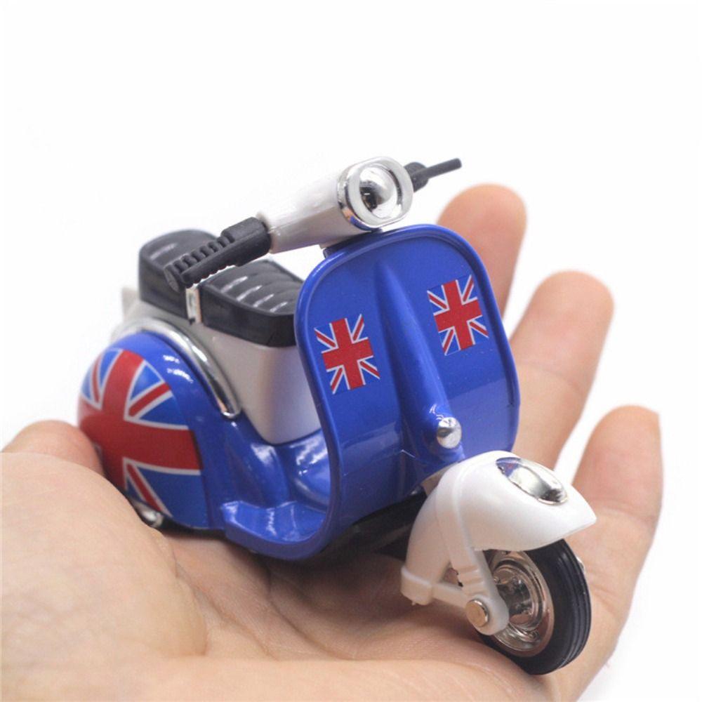 Miniature Motorcycle Model Pull-back Simulation Motorcycle Toy Mini Motorcycle  Friend Children