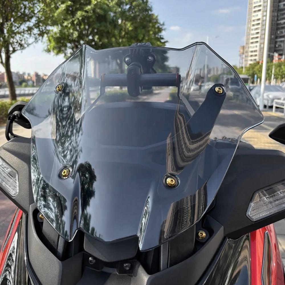 Motorcycle Sports Windshield Windscreen Wind Shield Deflectors For Yamaha XMAX300 X-MAX300 XMAX 300 x max 300 2025 2026