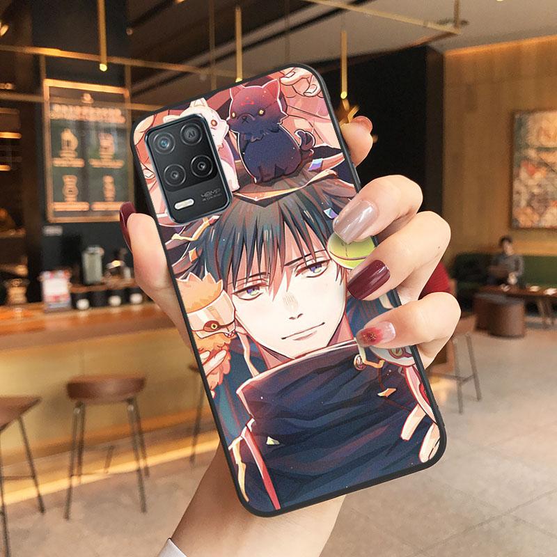 Чехол Jujutsu Kaisen Ryomen Sukuna для OPPO Realme GT 2 Pro X2 Pro XT C25S 8 7 6 Pro 6i GT Master C3 C21 C21Y C11 X3 SuperZoom