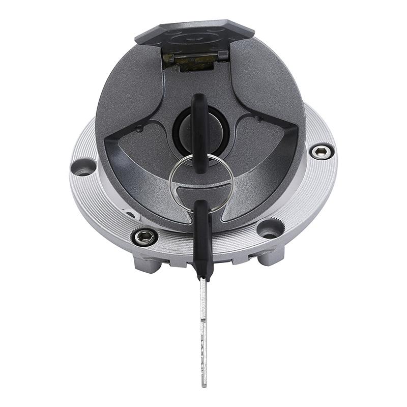 Motorcycle Fuel Gas Tank Cap Cover Lock Key For Kawasaki Ninja 300 2013-2017 Ninja 250R 2008-2014 ER250 ER300 Z250 Z300