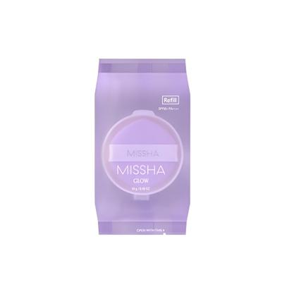 Missha Glow Layering Fit Cushion 14 г Сменный блок, нет. 21 Ваниль, 1 шт.