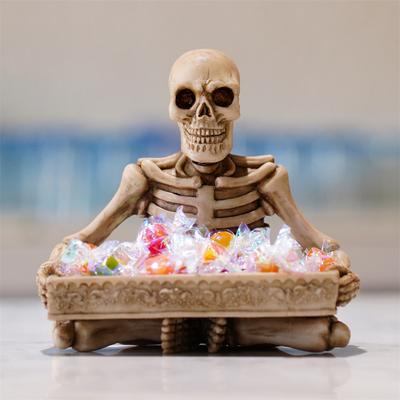 Антикварный поднос для хранения черепов, украшения, входная дверь, хранилище ключей, поднос для хранения ювелирных изделий