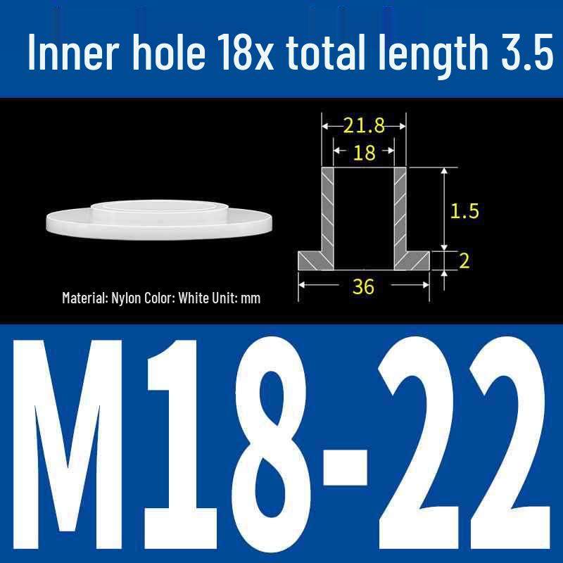 Nylon T-Shaped Transistor Gasket Sleeve with Insulating Particles
