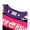 Monster High Girls Skull & Snowflake Christmas Jumper