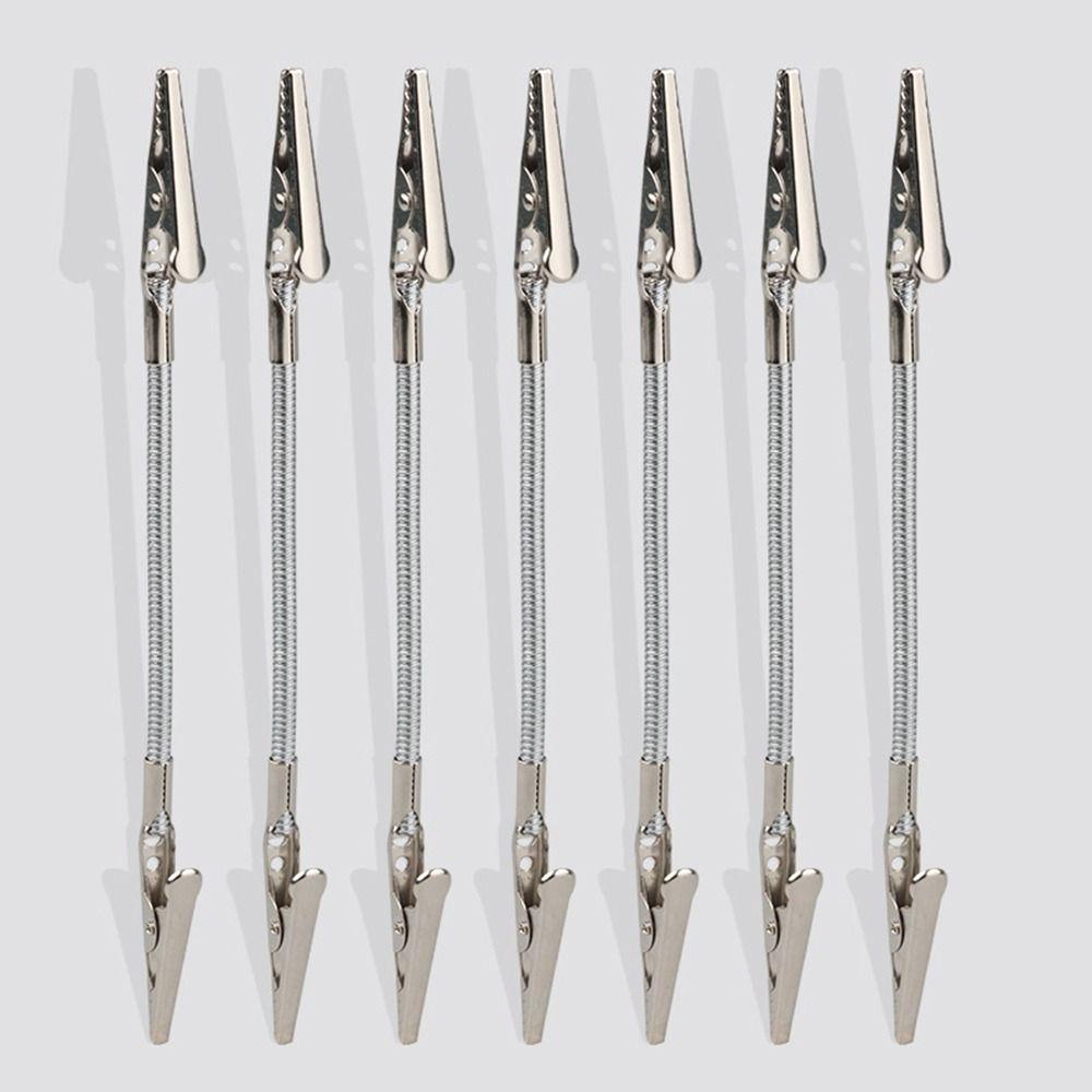 7-дюймовый длиннохвостый металлический провод, зажим типа «крокодил», держатель для заметок, подставка, аксессуары для украшения рукоделия