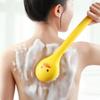Soft Bristles Shower Scrubber Cute Bath Brush Universal Duck Bathing Brush  Exfoliation