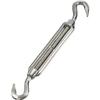 TRUSCO Stainless Steel Frame Hook Hook Thread Diameter Turnbuckle, & Type, W5/16, TTB-8H