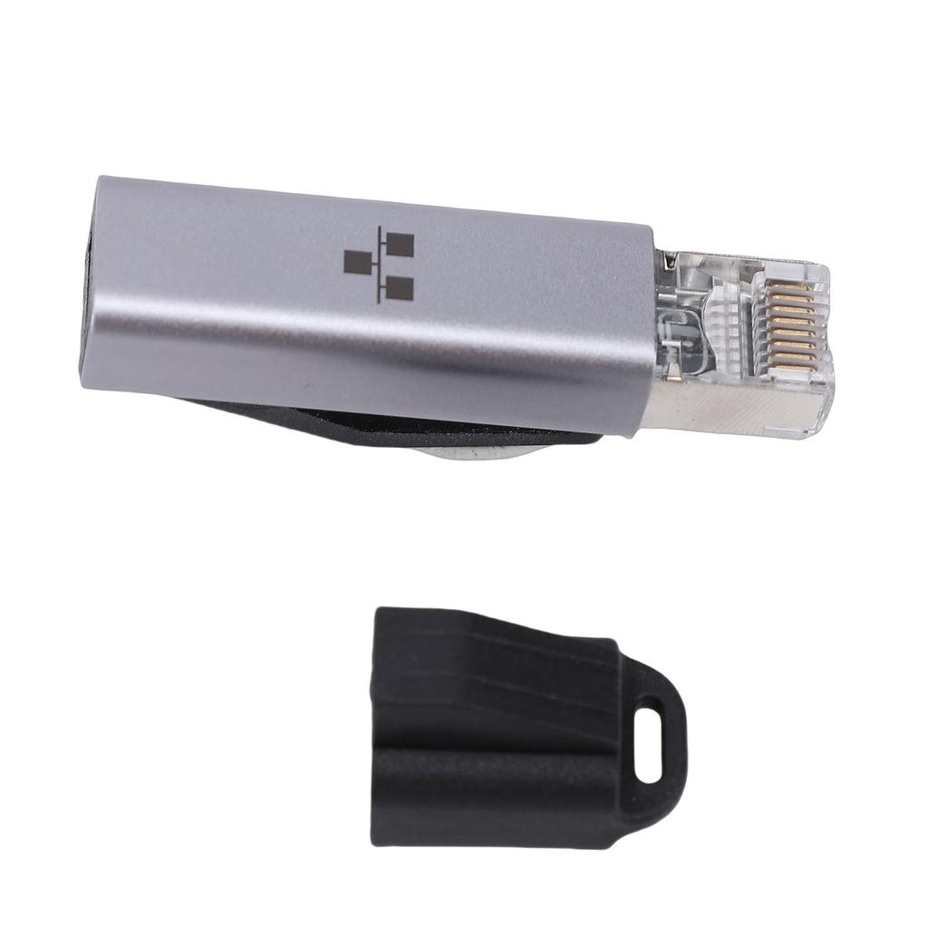 USB C к Ethernet адаптер 1000 Мбит/с RJ45 Male к USB C Female адаптер для ноутбука, планшета, смартфона