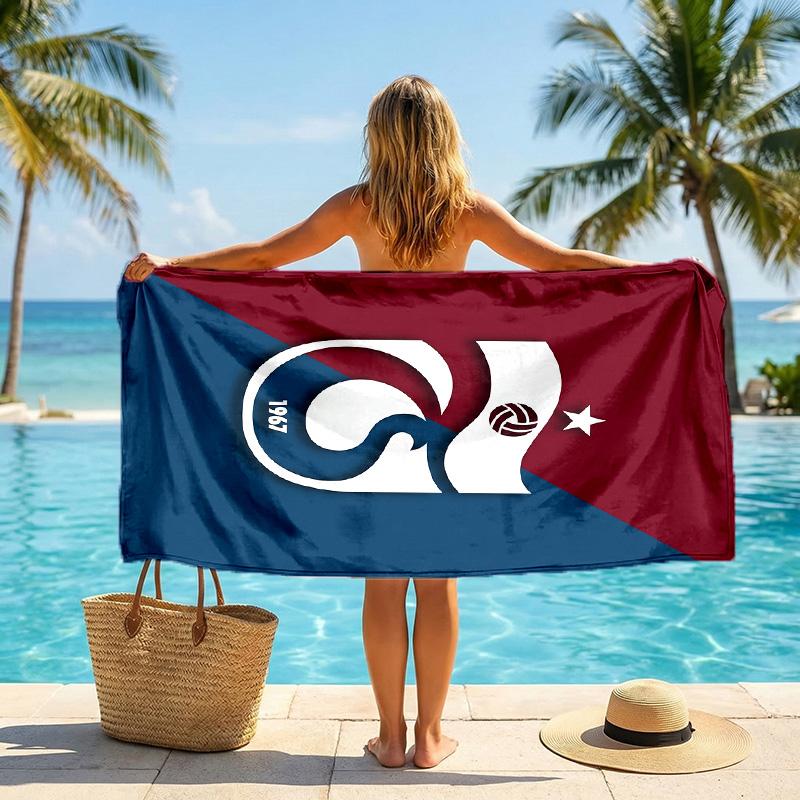 Trabzonspor FC print Quick Dry Beach Towel Microfiber Absorbent Portable Travel Swimming Towel
