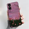Casing For TCL 40 Nxtpaper 4G / TCL 50 SE Phone Case Aesthetic Cute Cat Astronaut Black Soft Silicone Case Shockproof Back Cover