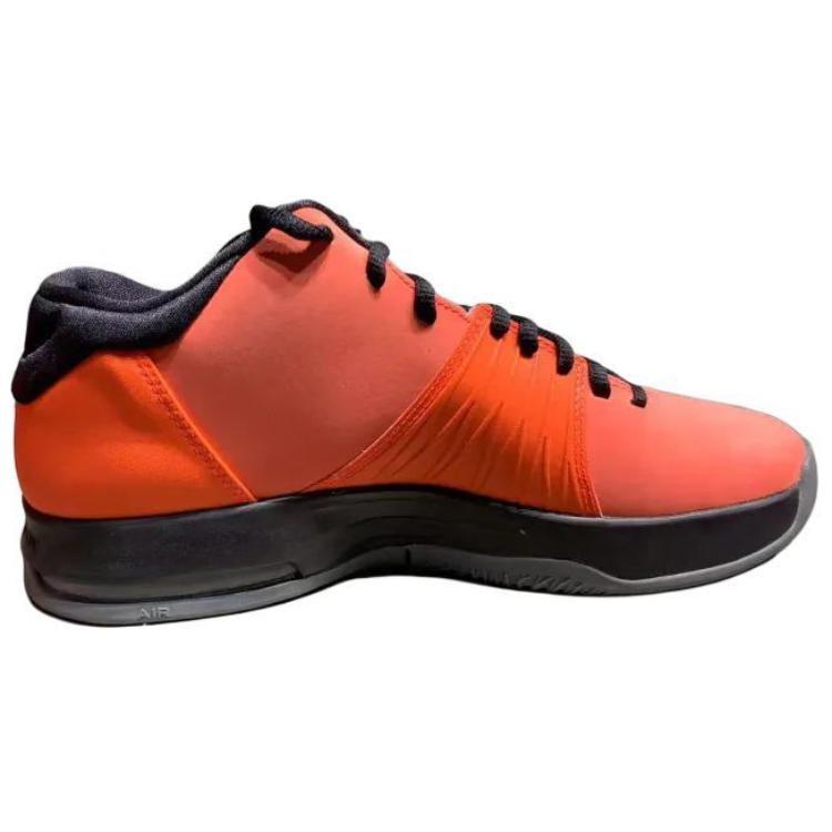 Jordan Slip Resistant Abrasion Resistant Low top Basketball Shoes Men's Red 807546-604