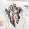 70cm Korean-Style Silk Square Scarf: Fashionable, Versatile Neck Protection and Decorative Accessory