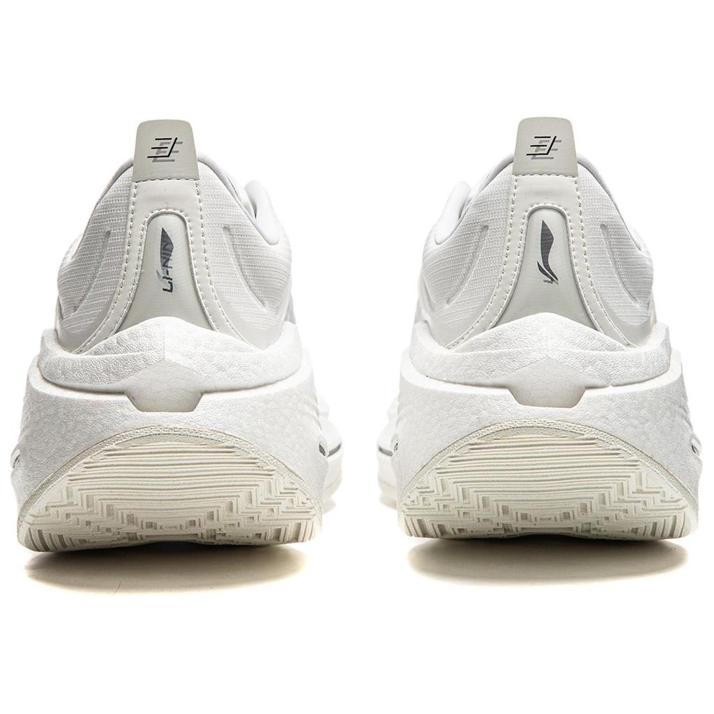 New LiNing Shadow 3 ESSENTIAL Cushioning Support Rebound Low Top Casual Running Shoes Men's Ivory ARRU007-5