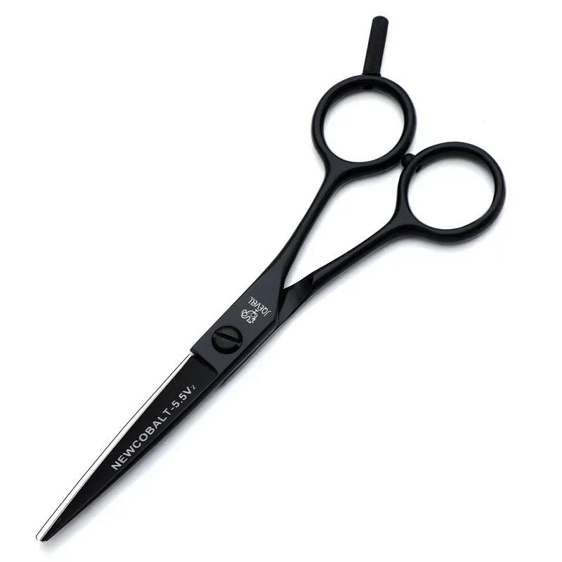 Professional Cobalt-5.5 Inch Hair Barbers Tools Salon Jair Cutting Thinning Shears Set of Female Bangs Scissors