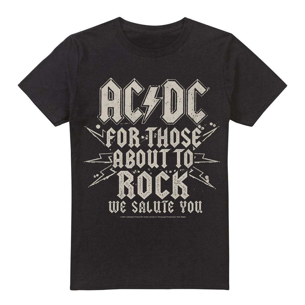 AC/DC Mens Salute T-Shirt