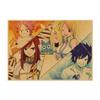 Аниме Постер Fairy Tail - Декоративное Настенное Искусство для Бара, Кафе, Общежития, Японский Стиль, Картина на Крафт-бумаге 678
