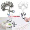 Bathroom Accessories Bath Sprayer Connect Pipe Spring Shower Hose Water Plumbing Toilet Bidet