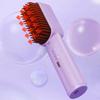 Беспроводной выпрямитель для волос, электрическая горячая расческа, защита от ожогов, перезаряжаемая портативная выпрямляющая щетка для путешествий и дома