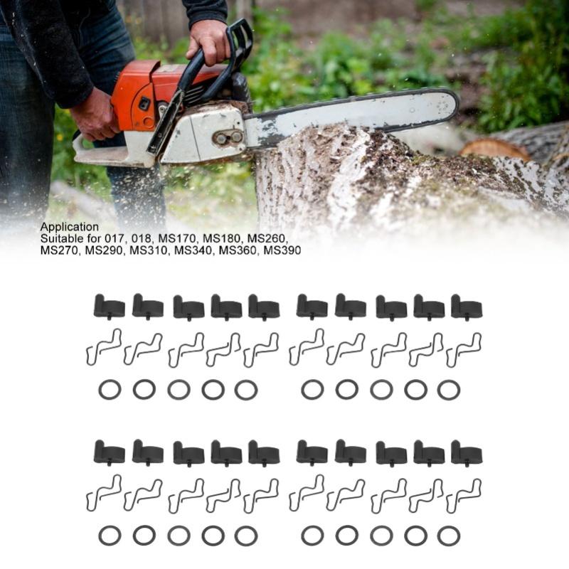 20PCS Recoil Starter Pawl Dog Spring Washer Kit 1125 195 7200 0000 958 0923 1118 195 3500 For MS170 MS180 MS260 MS270 MS290