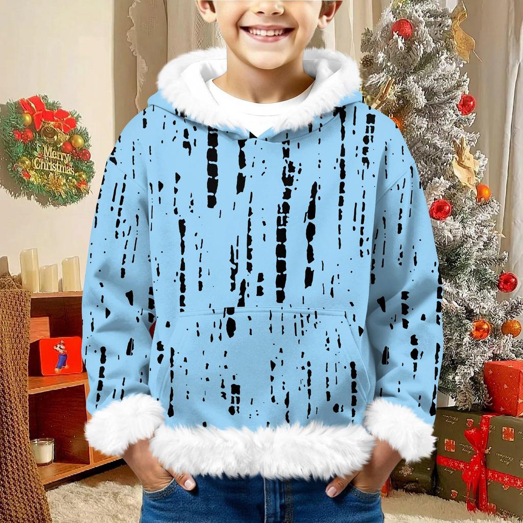 Children's Sweatshirt Girls Boys Long Sleeve Lightweight Casual Hoodie Loose Comfortable Sweatshirt