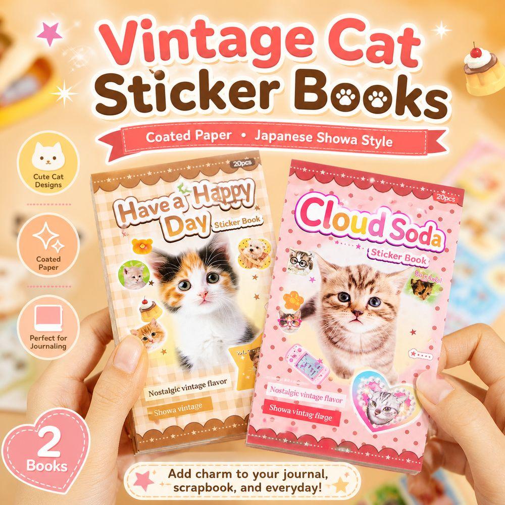 Tactile Film Sticker Sheets Matte Film Decorative Stickers Cute Die Cut Stickers Scrapbooking