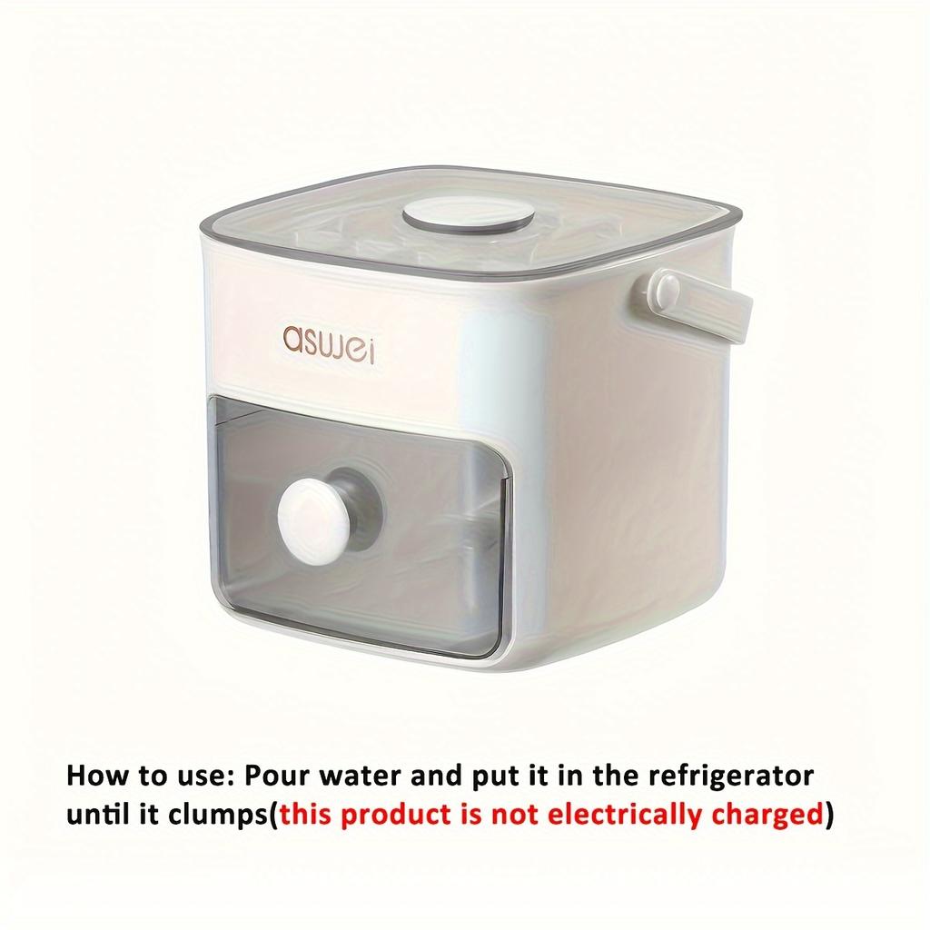 Ледогенератор на 48 кубиков с крышкой Easy-Press, поддон для хранения из пищевого пластика для заморозки виски и коктейлей, незаменимый кухонный гаджет