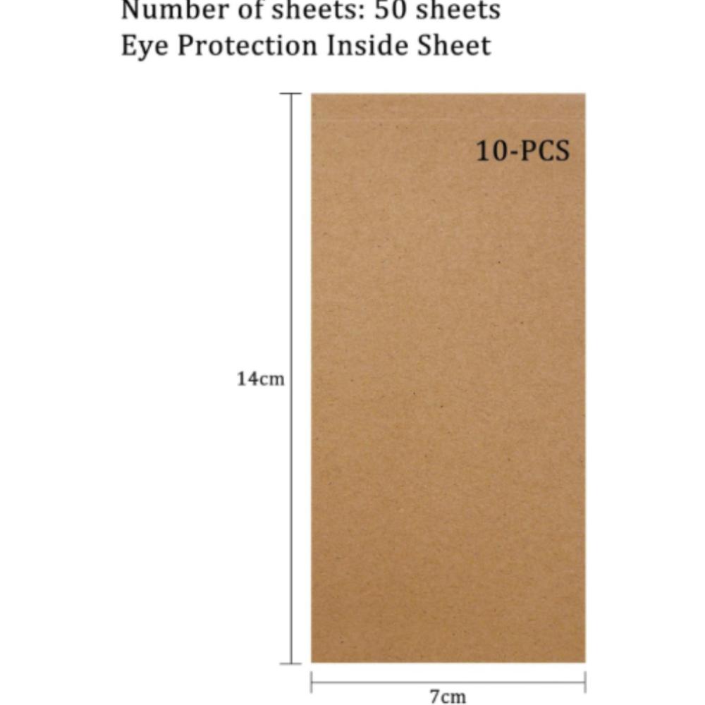 10 Pieces Flip Book Blank 14 x 7 cm Mini Kraft Sketchbook Small Pocket Drawing Paper 100 Pages Small Note Books Sewn Binding for Cartoon Memos Animati