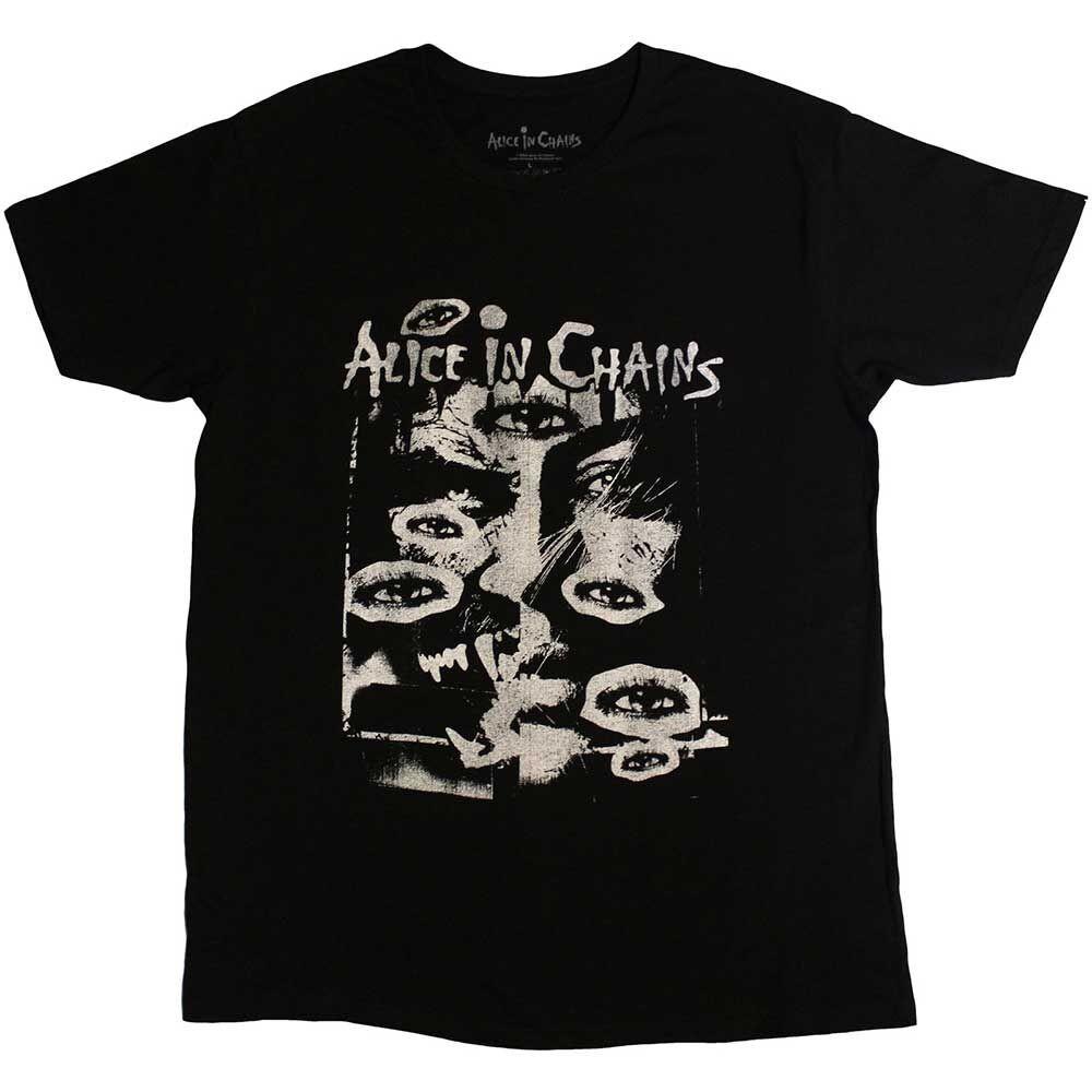 26 Alice In Chains Футболка All Eyes S M L XL XXL Футболка Официальная футболка группы Унисекс Футболка