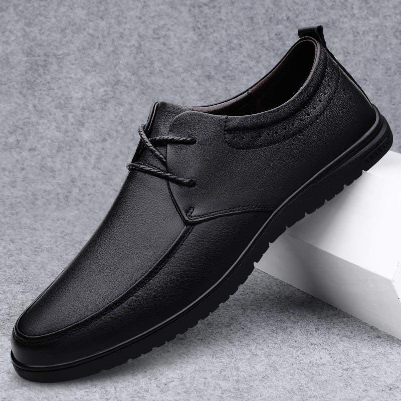 FashionLuxury Brand Men Dressing Shoes Formal for Men Casual Footwear Genuine Leather Oxford Shoes Classic All-match Man Business Shoes