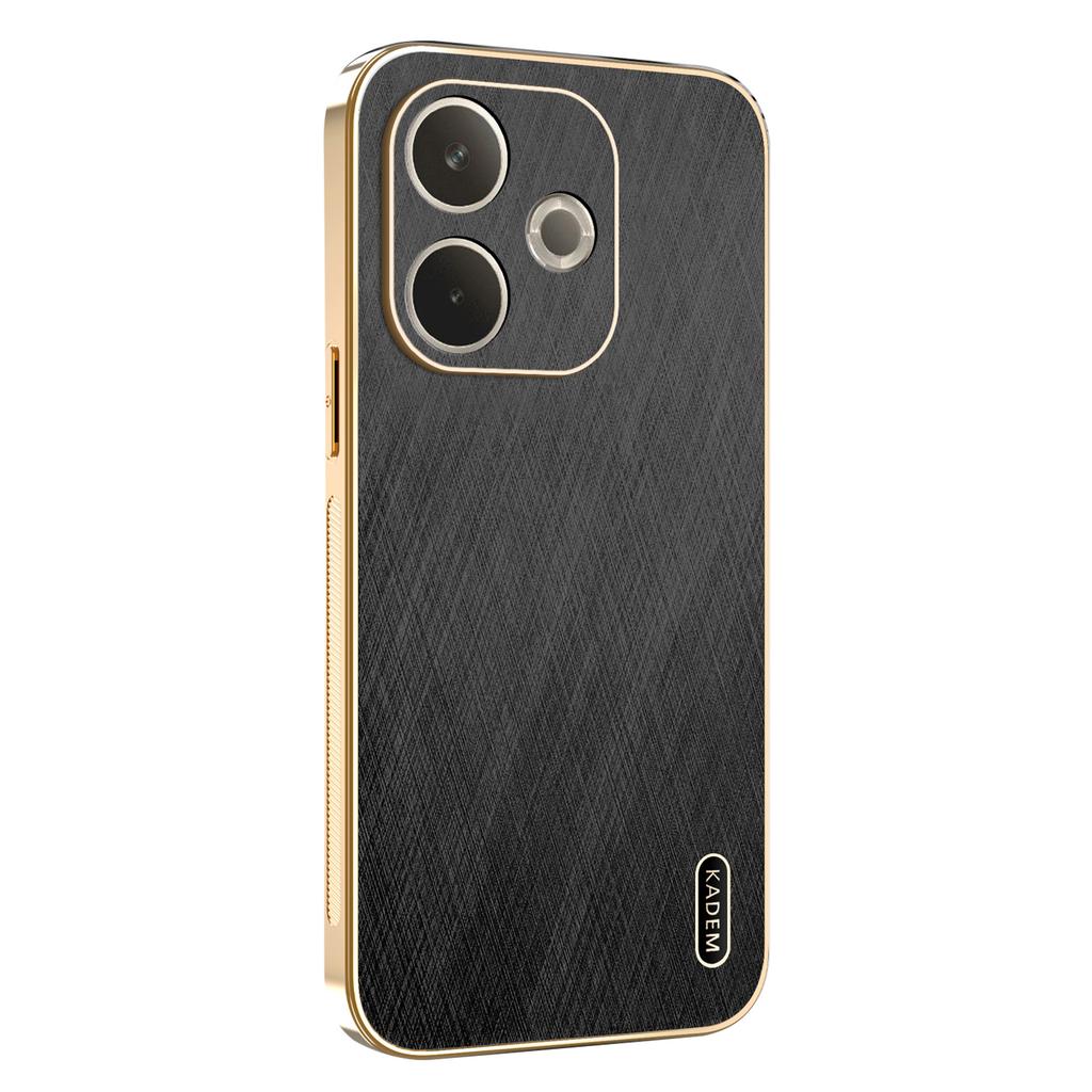 Чехол KADEM для Oppo A5 Pro 5G (Глобальный)/4G (Глобальный)/A5 Energy 5G (Китай) ,Электролитическое покрытие PU+TPU задняя крышка с шелковистой текстурой