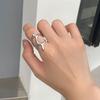 Women Ring Opening Irregular Geometric Adjustable New Trend Hollow Branches Finger Ring