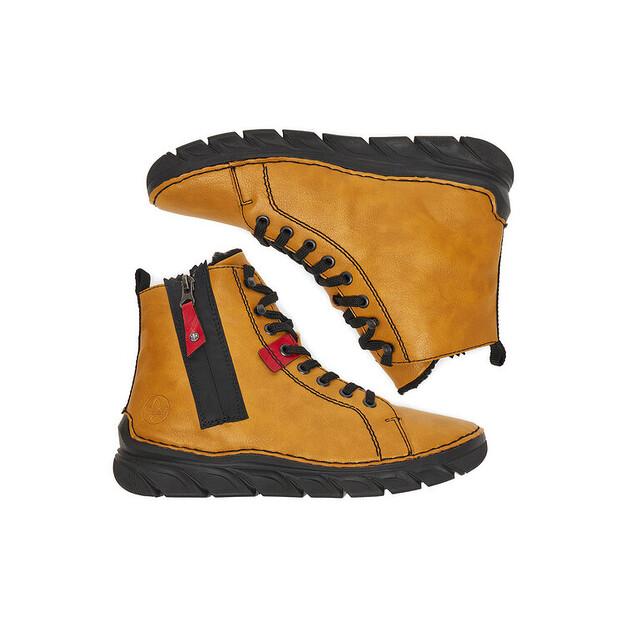 Ботильоны Rieker CEO-55024-68 желтые