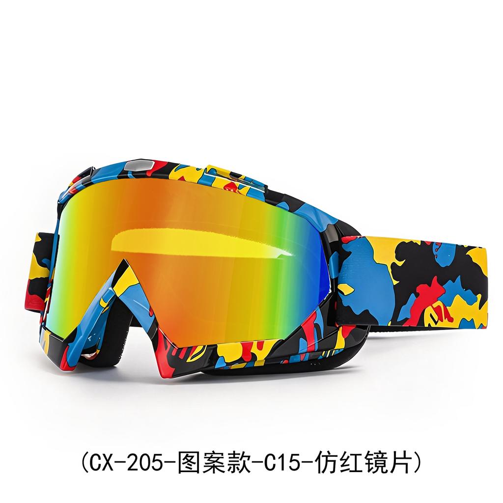 Windproof glasses in stock, off-road cycling glasses, outdoor sports sunglasses, ski goggles