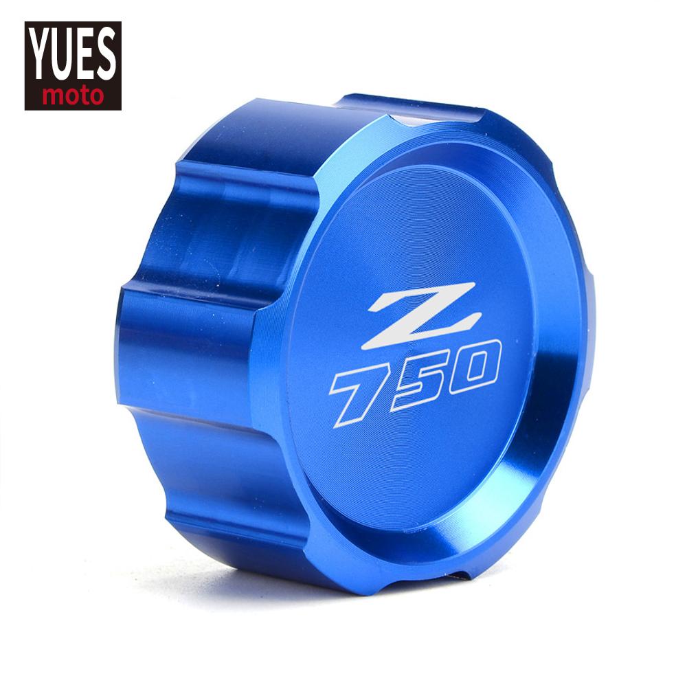 Аксессуары для мотоциклов, красная передняя и задняя крышка главного резервуара цилиндра для Kawasaki Z750 Z 750 2007-2012 2008 2010