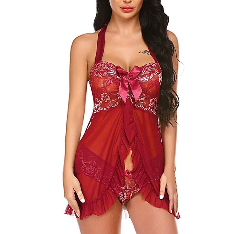 Женский сексуальный халат, женское нижнее белье, женская одежда для сна с v-образным вырезом, платье с нерегулярным подолом, ночная рубашка, повседневная кружевная ночная рубашка, пижамы