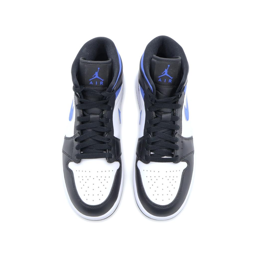 554724-140 Nike Air Jordan 1 Mid Varsity Royal White Black Racer Blue (Мужской)