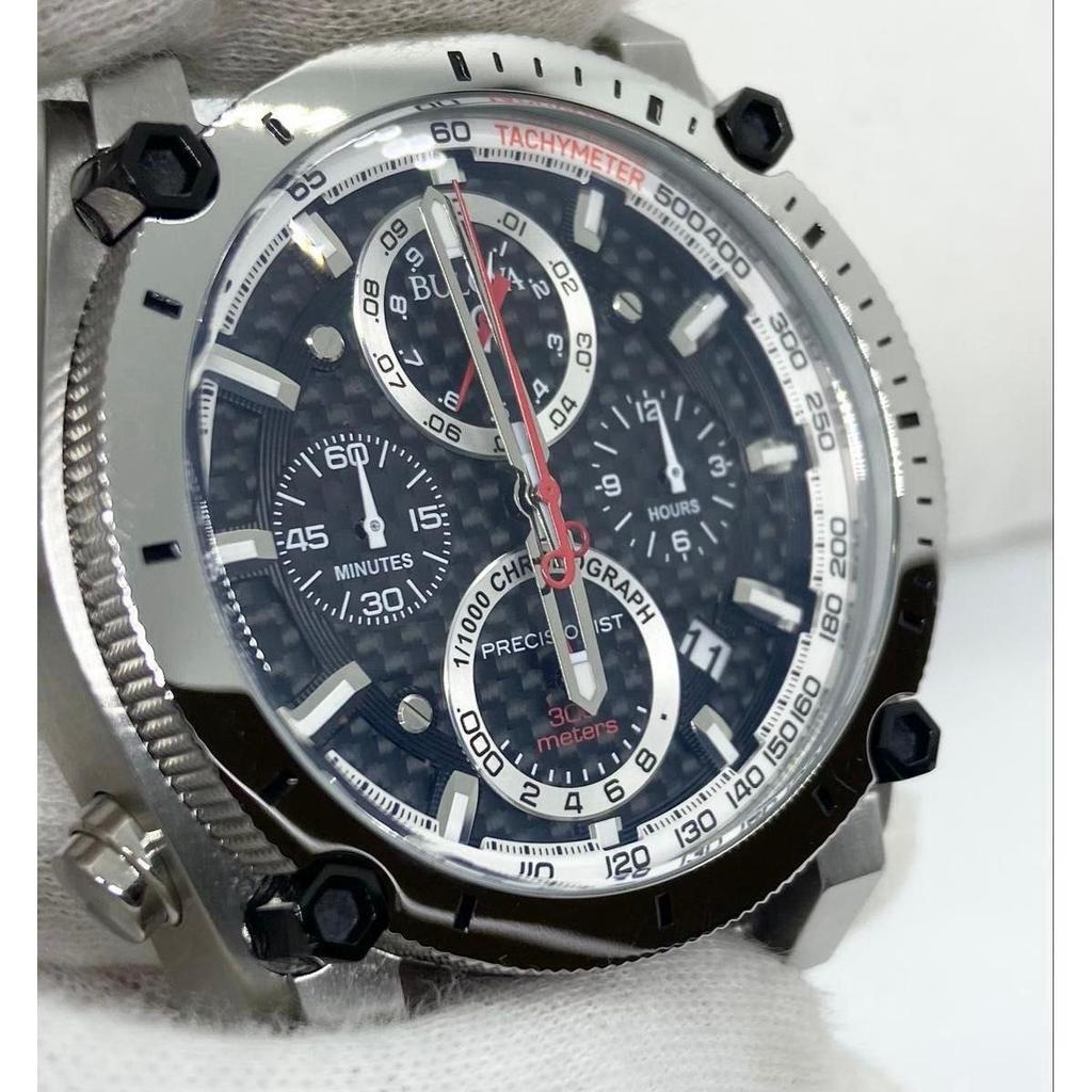 Б/у, хорошее состояние, рабочий, батарея заменена, хронограф BULOVA Precisionist 98B172