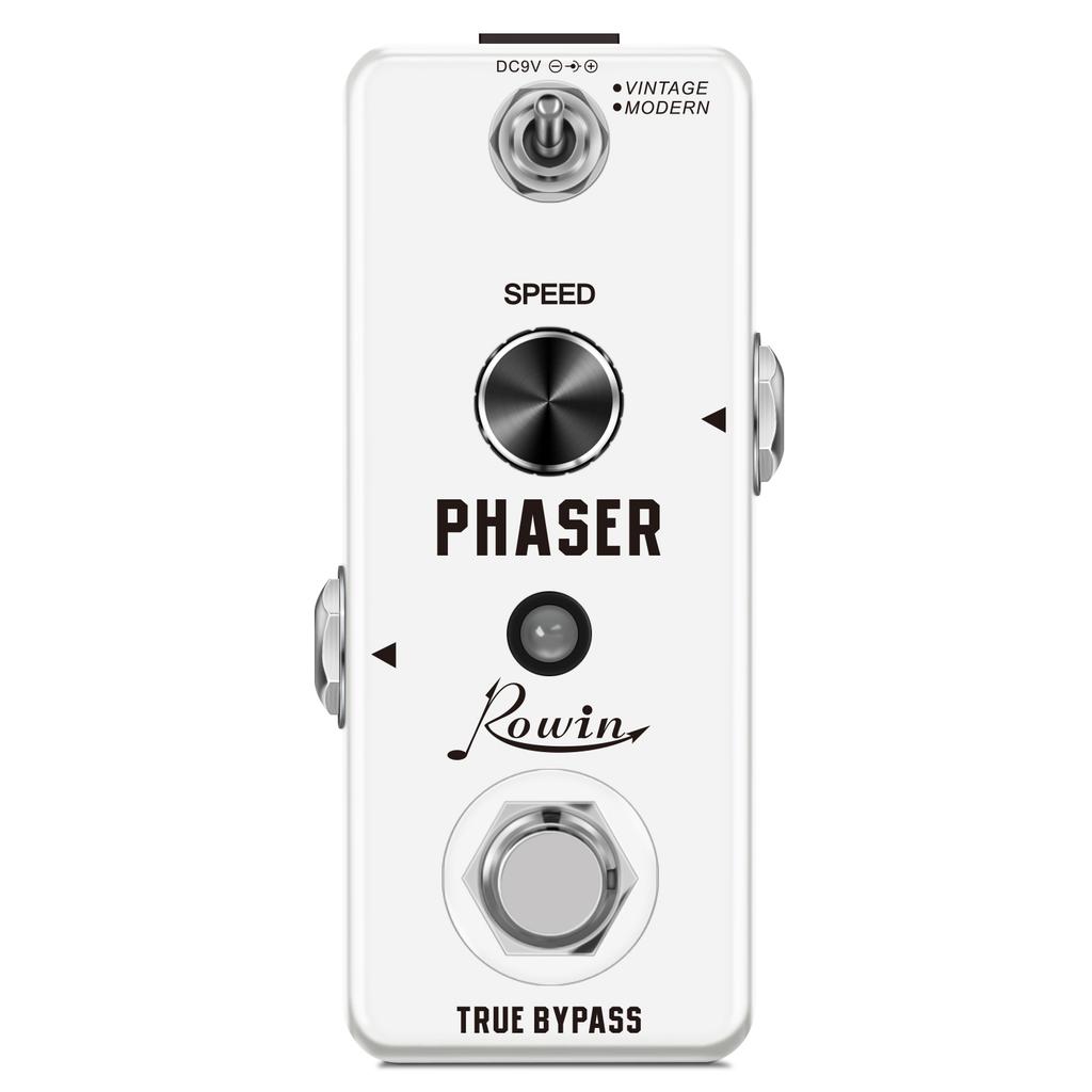 Rowin Noise Gate Pedal Guitar Delay Chorus Vibrolo Phaser Flanger Booster Compressor Bass Equalizer Effects Fuzz Overdrive DIST