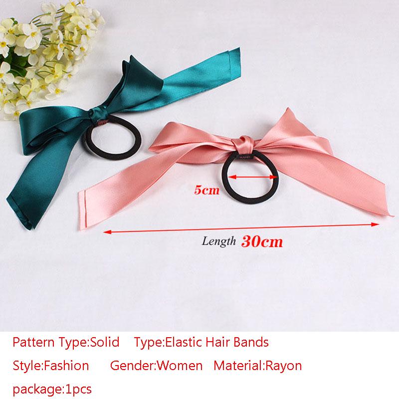 Резинка для волос с бантом