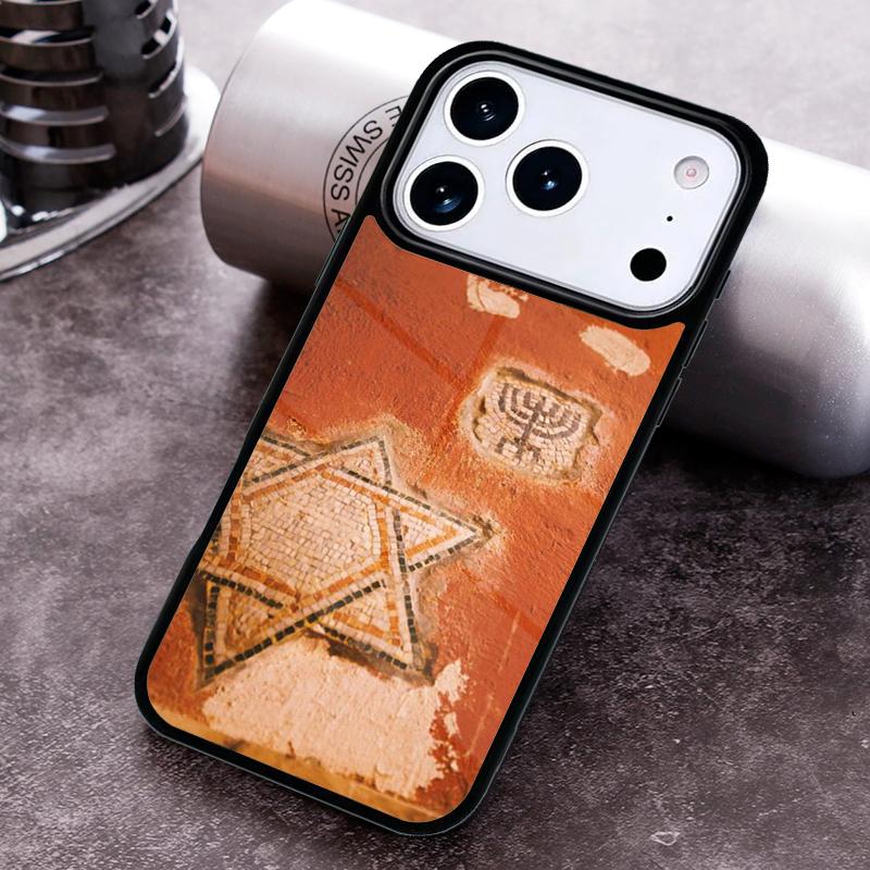 Дэвид Звезда Давида Символ мягкий Чехол для телефона Для iPhone 17 16 15 14 13 12 11 Pro Max Plus 17Air Мягкий силиконовый Чехол