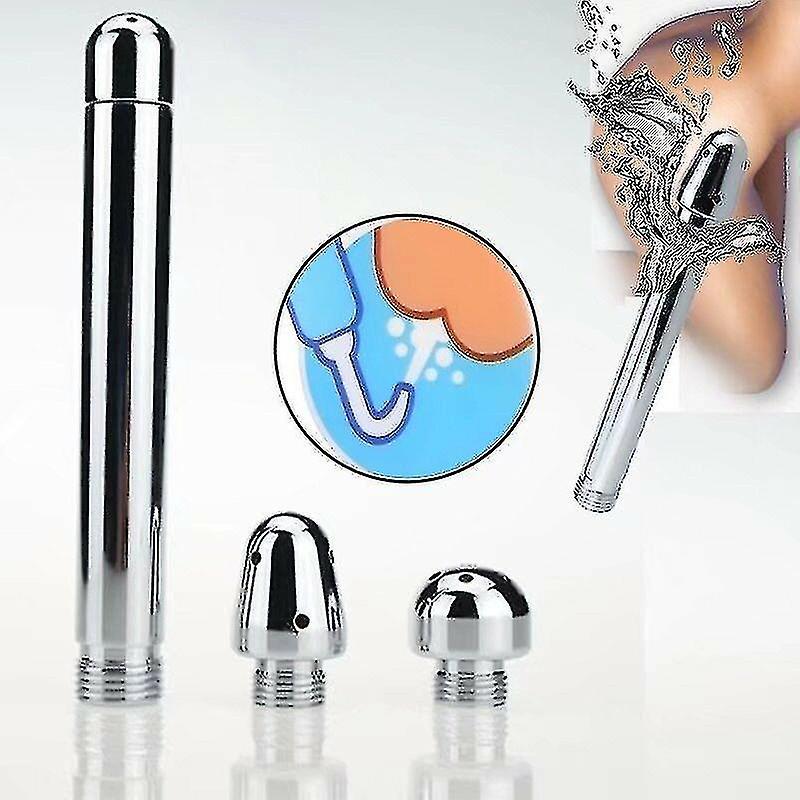 3 Style Head Shower Enema Water Nozzle Anal Douche Vaginal Colon Clean Tool Kit Tw