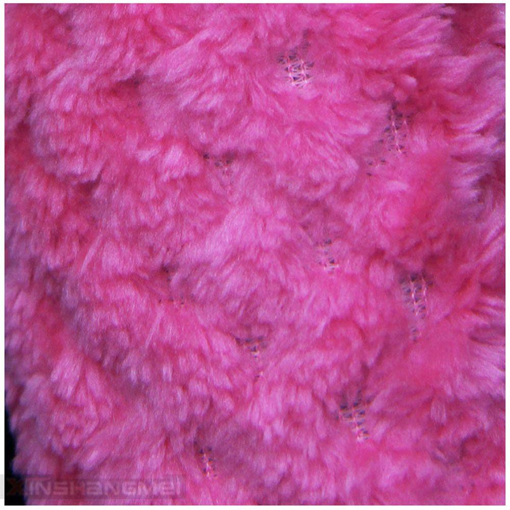 Auto Decoration Anti-Slip Protection Warm Plush Pearl Velvet Soft Car Steering Wheel Cover