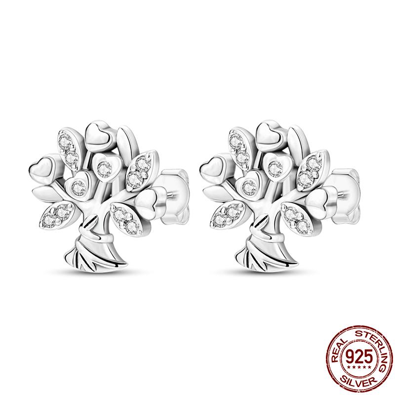 New S925 Silver Sparkling Drop Pearl For Women Simple Earring Trending Fashion Jewelry Birthday Gift